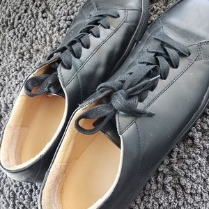 Koio mens black shoes